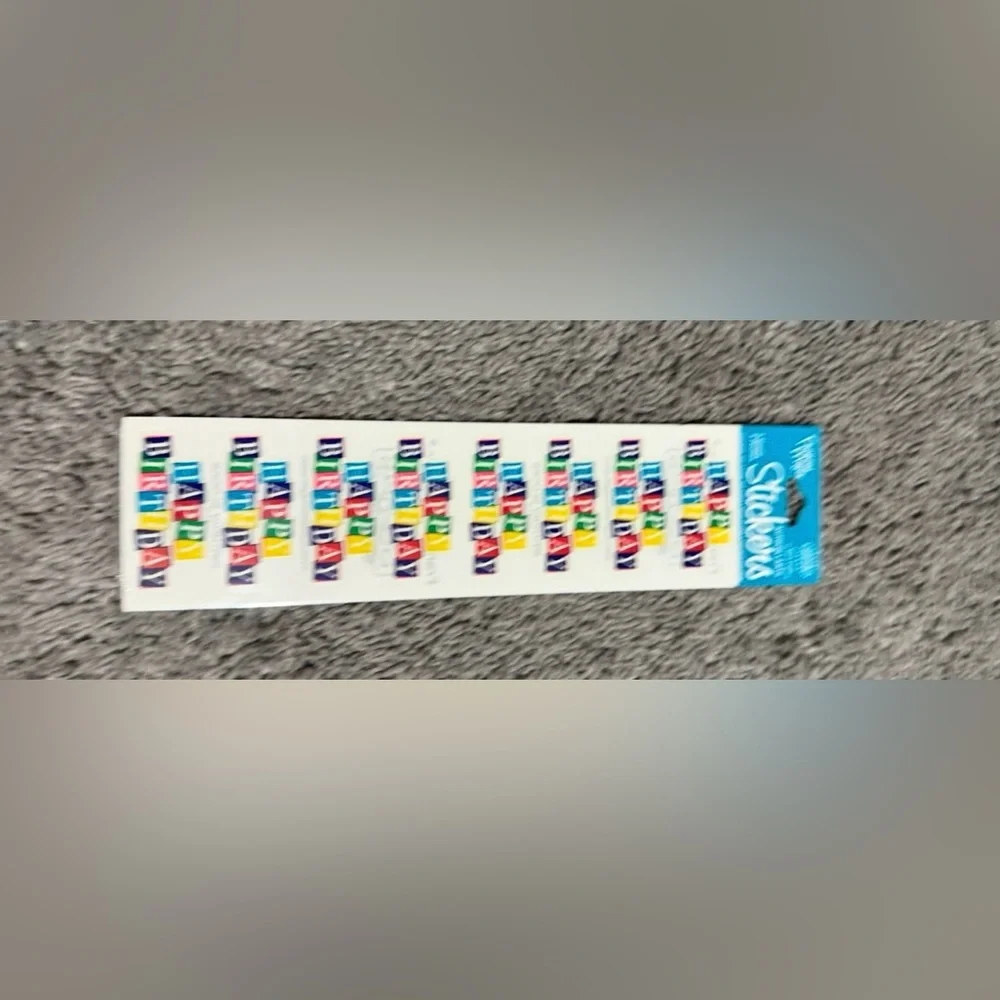 $2 Colorful Birthday Party Stickers. $2 WITH ANY $10 ORDER OR MORE